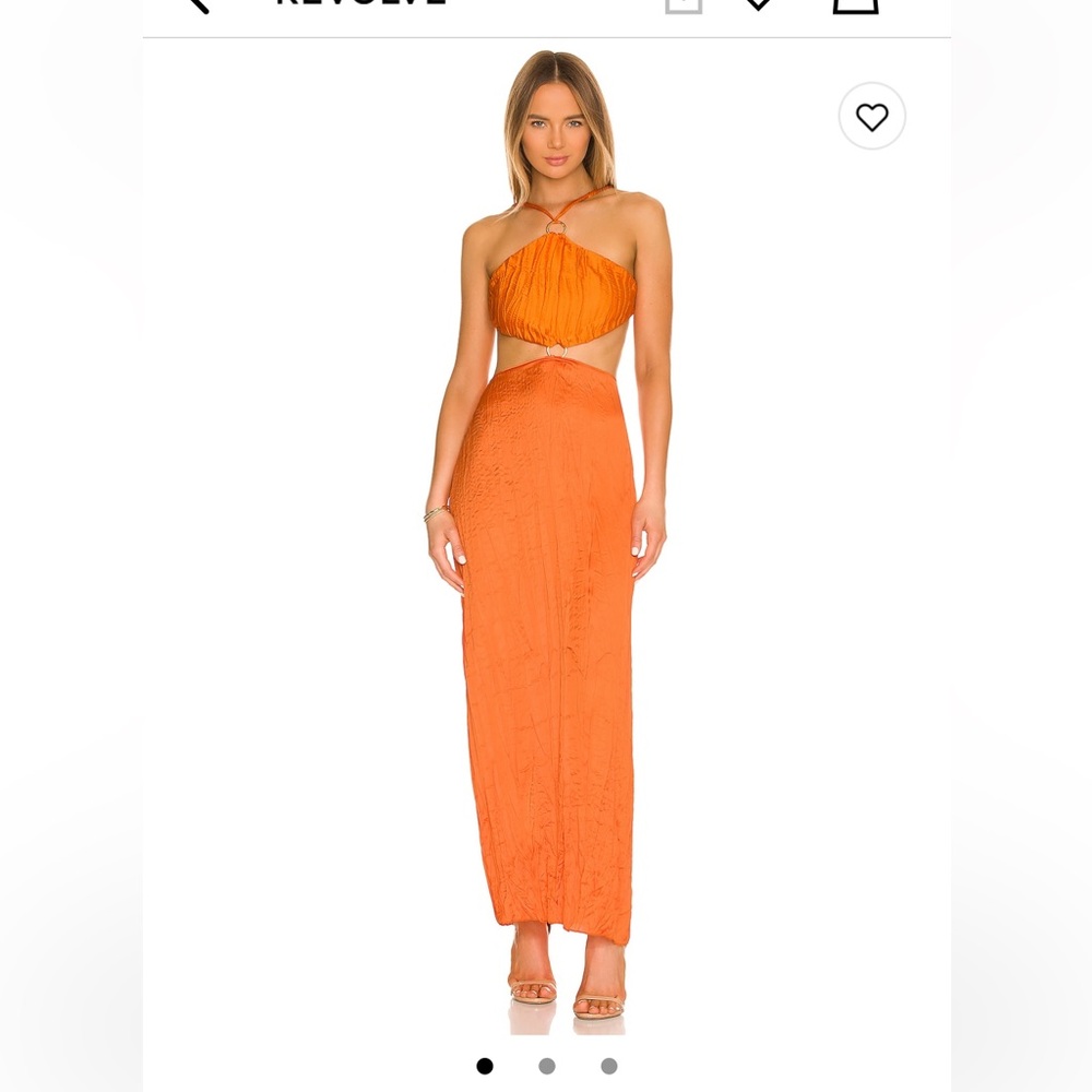 Baobab Orange Dress